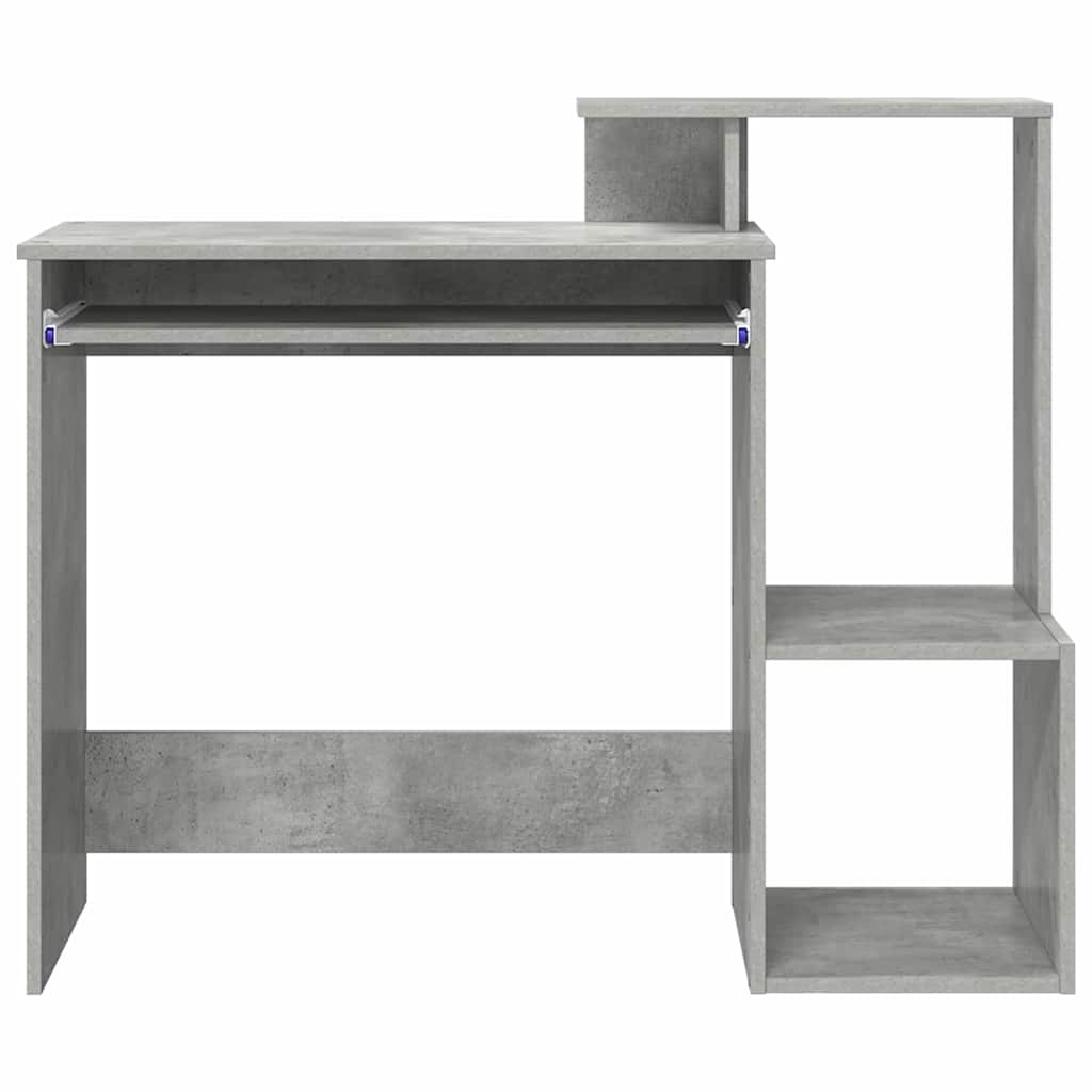 Stalas Betono pilka 106 x 41 x 88.5 cm Apdirbta mediena