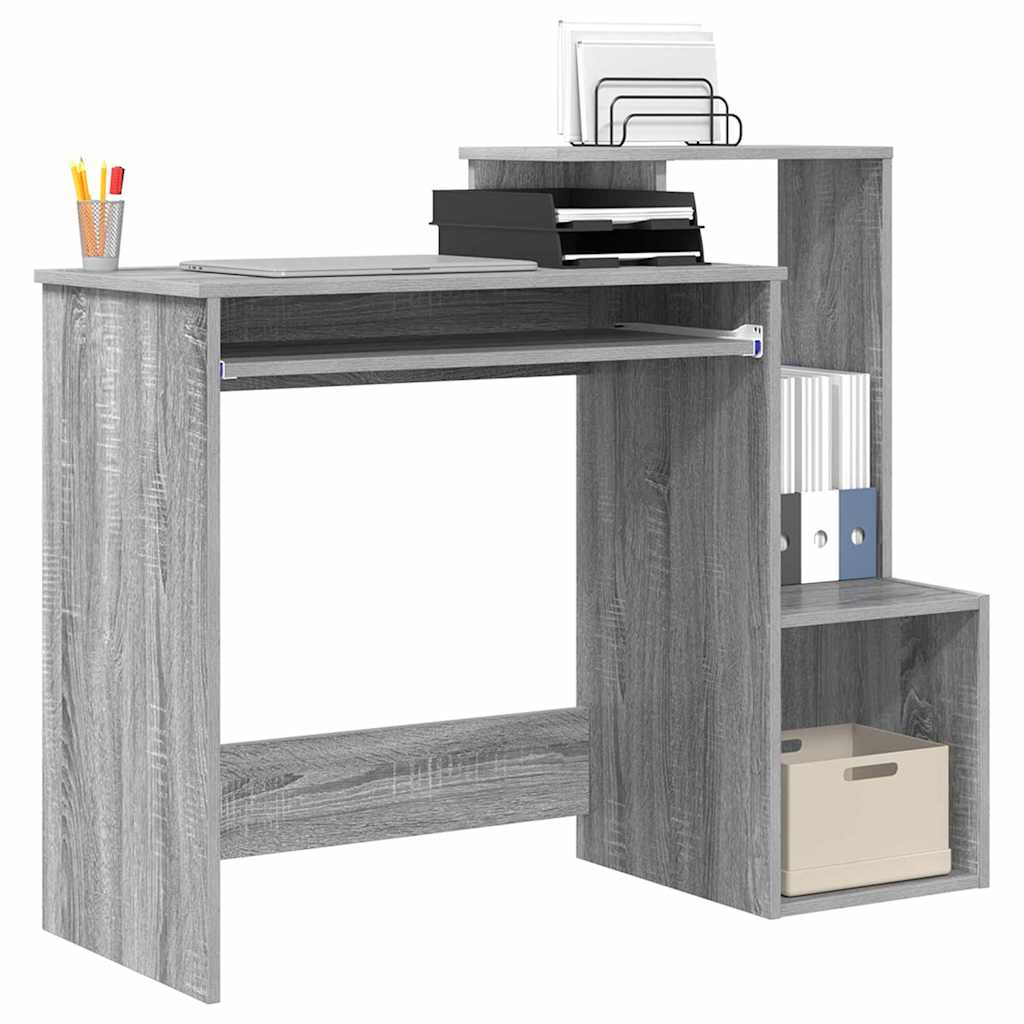 Stalas Pilkas Sonoma 106 x 41 x 88.5 cm Apdirbta mediena