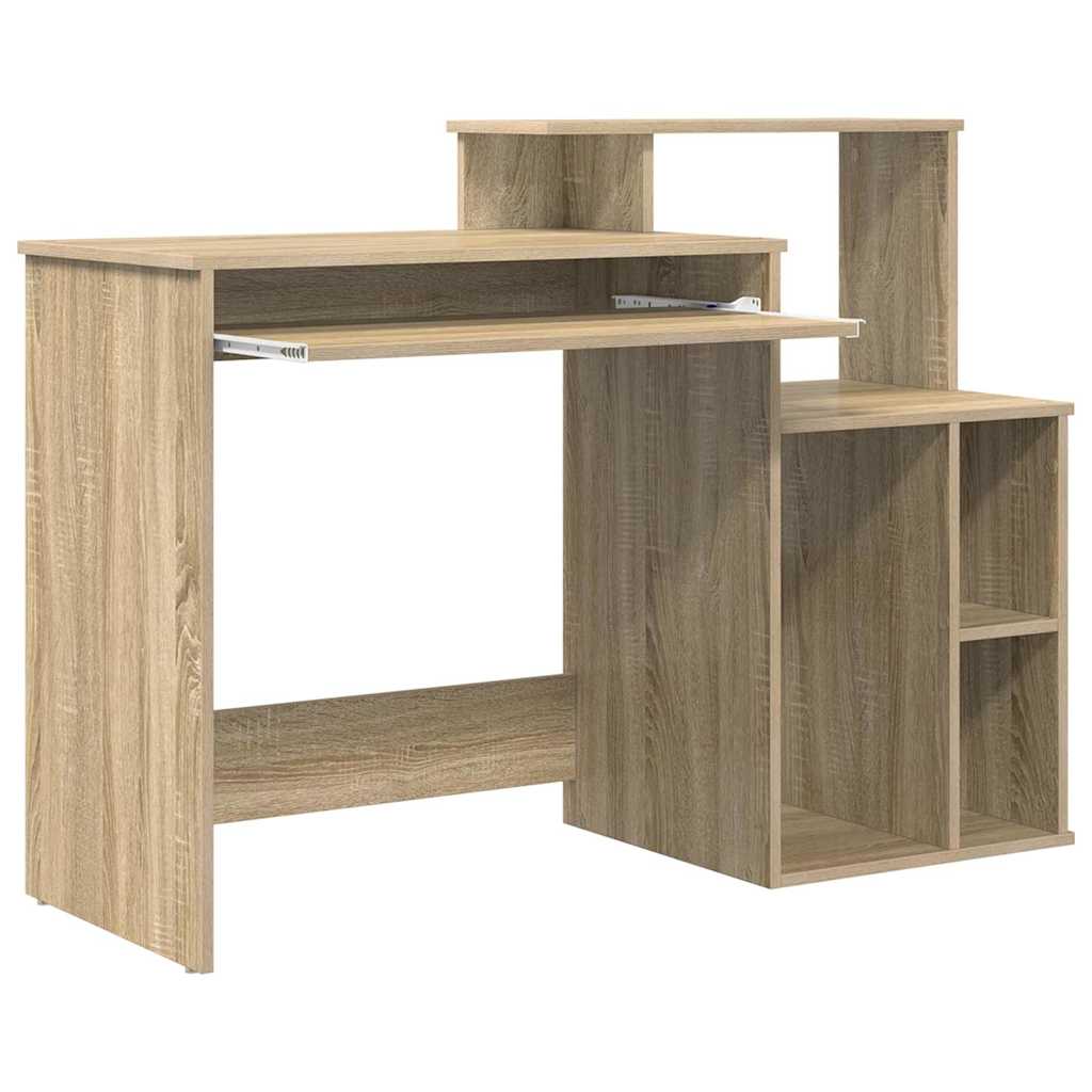 Stalas Sonoma ąžuolas 120,5 x 44 x 88,5 cm Apdirbta mediena