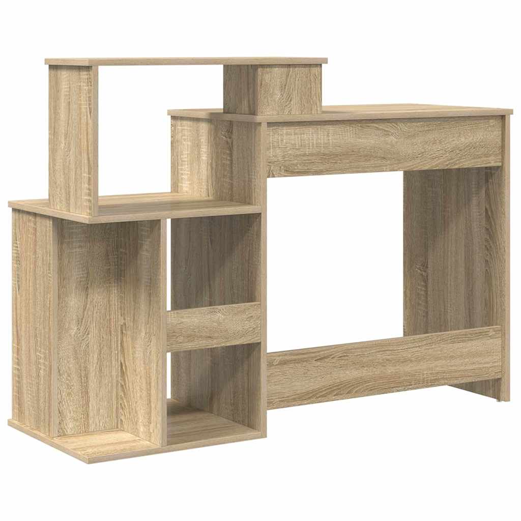 Stalas Sonoma ąžuolas 120,5 x 44 x 88,5 cm Apdirbta mediena
