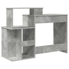 Stalas Betono pilka 120,5 x 44 x 88,5 cm Apdirbta mediena