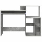 Stalas Betono pilka 120,5 x 44 x 88,5 cm Apdirbta mediena