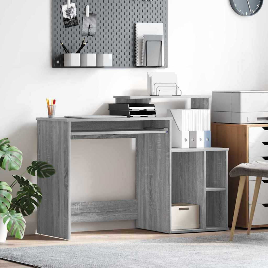 Stalas Pilkas Sonoma 120,5 x 44 x 88,5 cm Apdirbta mediena
