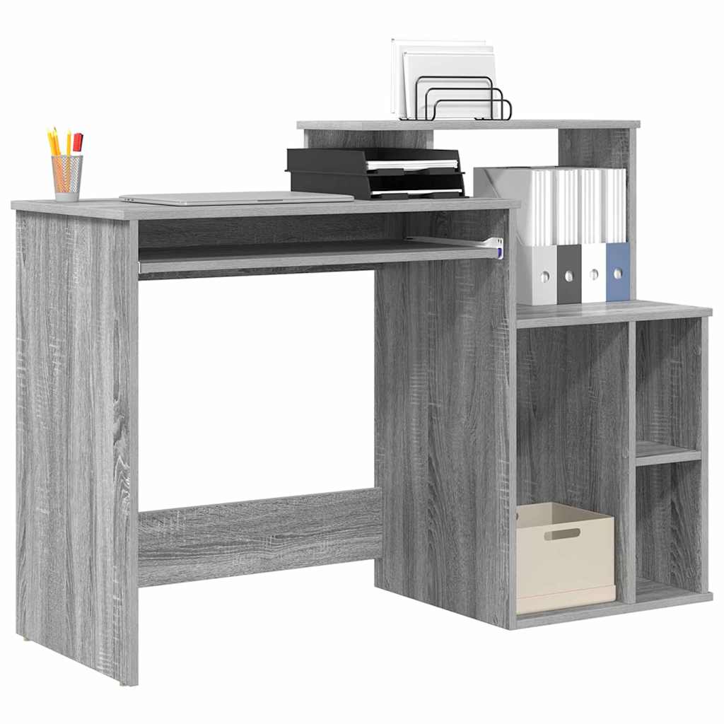 Stalas Pilkas Sonoma 120,5 x 44 x 88,5 cm Apdirbta mediena