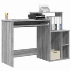 Stalas Pilkas Sonoma 120,5 x 44 x 88,5 cm Apdirbta mediena