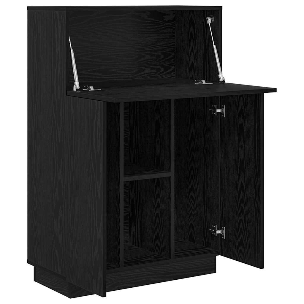 Stalas Juodas ąžuolas 71.5 x 31.5 x 106.5 cm Apdirbta mediena