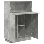 Stalas Betono pilka 71.5 x 31.5 x 106.5 cm Apdirbta mediena