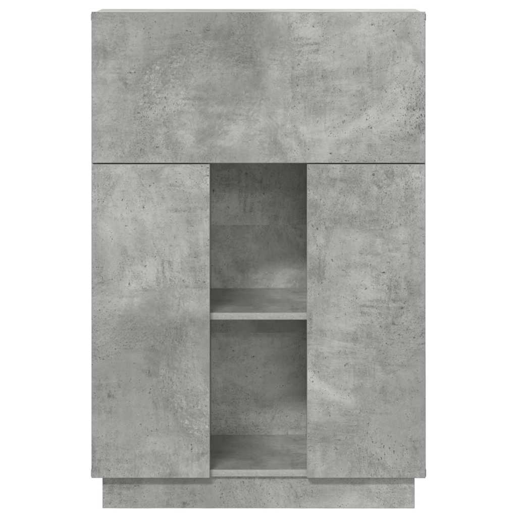 Stalas Betono pilka 71.5 x 31.5 x 106.5 cm Apdirbta mediena