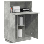 Stalas Betono pilka 71.5 x 31.5 x 106.5 cm Apdirbta mediena