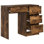 Stalas Rūkyta ąžuolas 90 x 37.5 x 75 cm Apdirbta mediena
