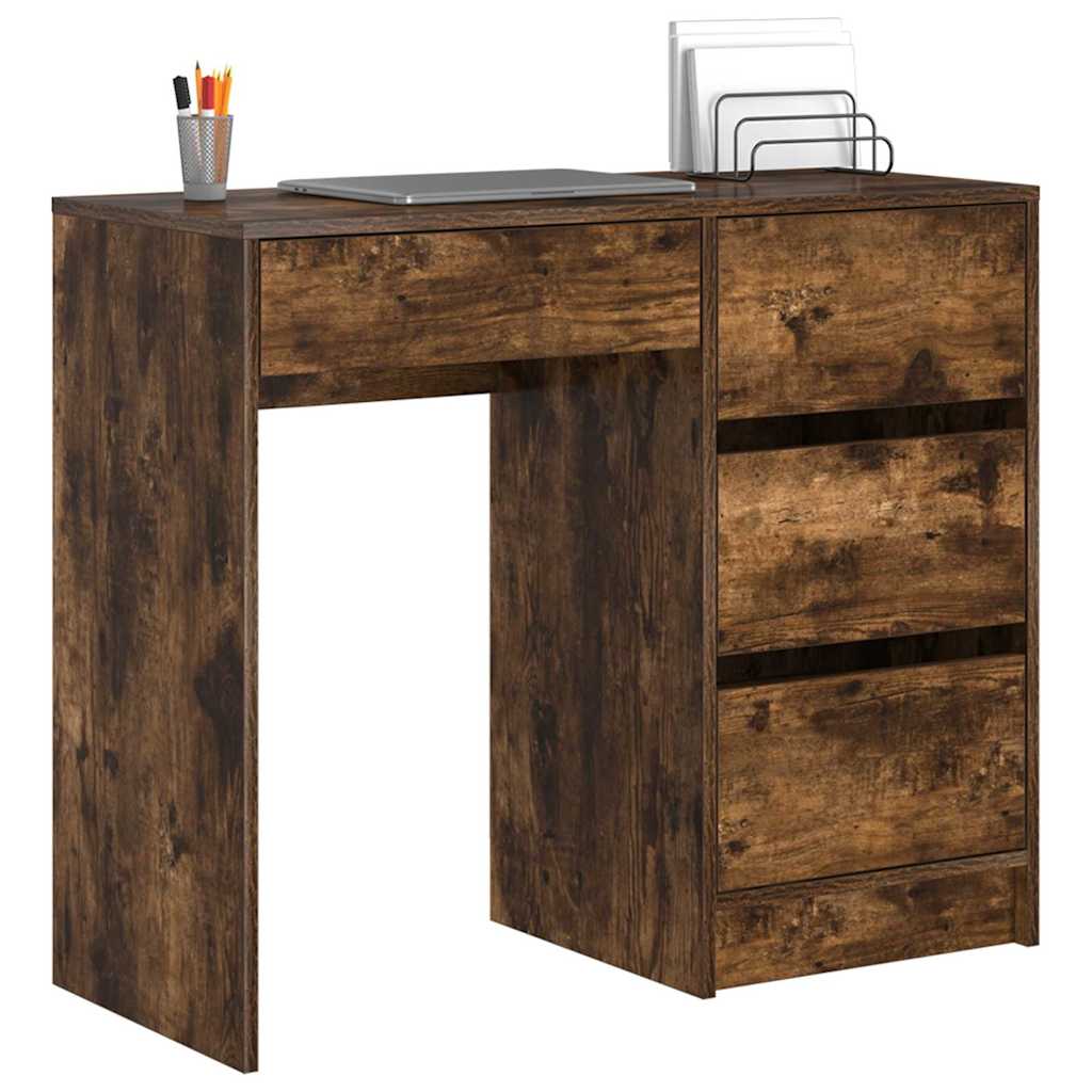 Stalas Rūkyta ąžuolas 90 x 37.5 x 75 cm Apdirbta mediena