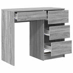 Stalas Pilkas Sonoma 90 x 37.5 x 75 cm Apdirbta mediena