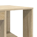 Stalas Sonoma ąžuolas 130 x 50.5 x 75 cm Apdirbta mediena