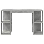 Stalas Betono pilka 130 x 50.5 x 75 cm Apdirbta mediena