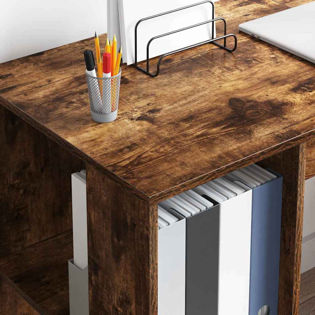 Stalas Rūkyta ąžuolas 130 x 50.5 x 75 cm Apdirbta mediena