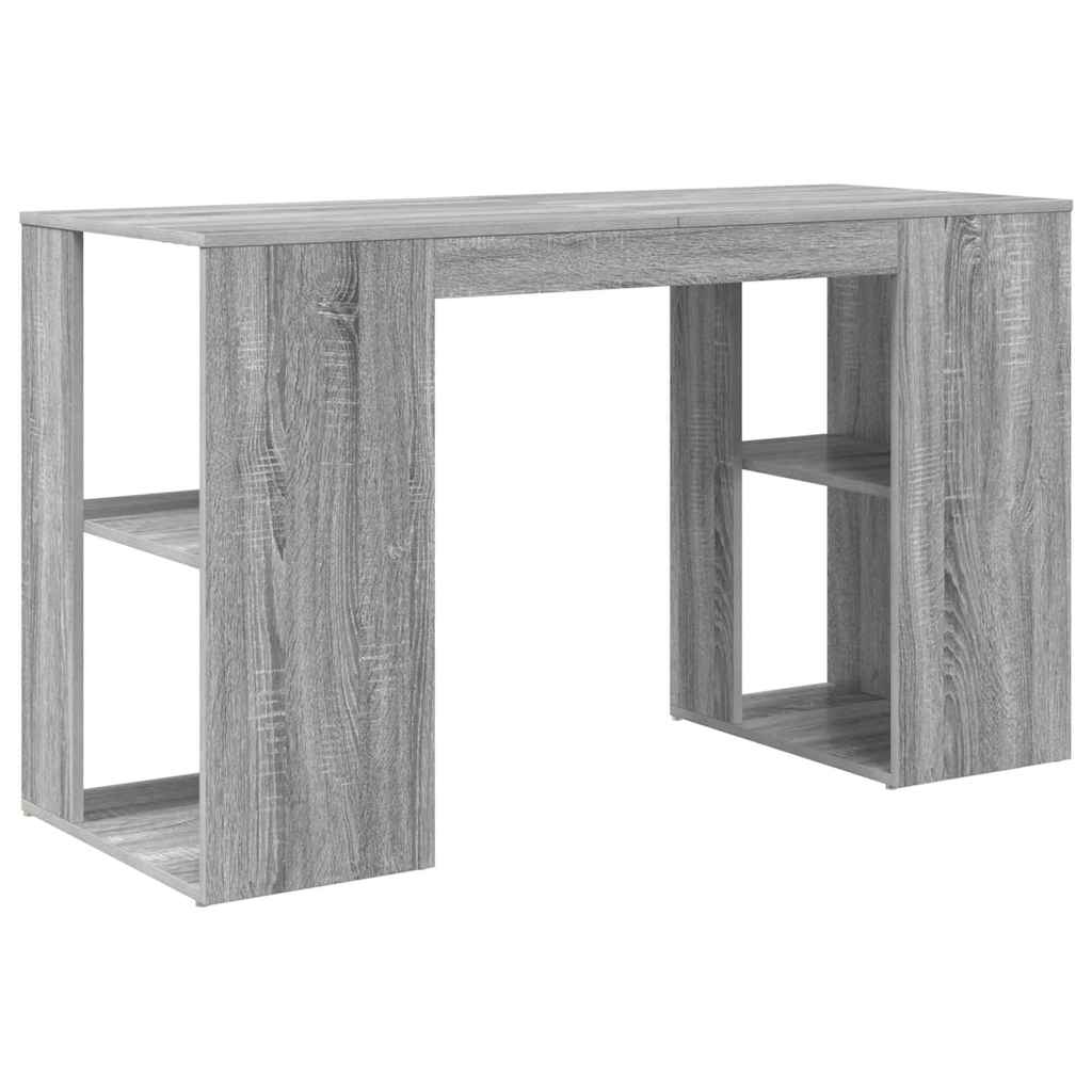 Stalas Pilkas Sonoma 130 x 50.5 x 75 cm Apdirbta mediena