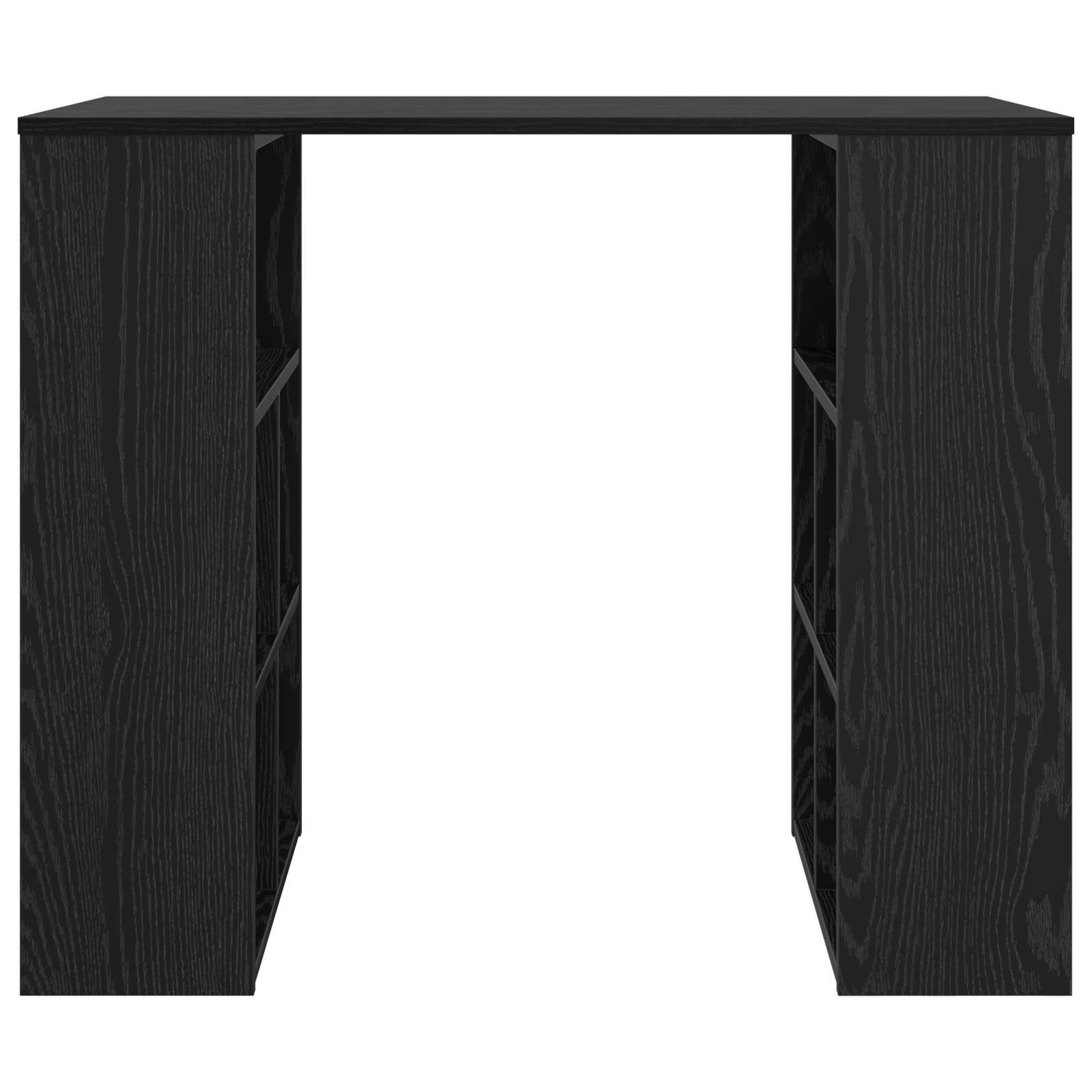 Stalas Juodas ąžuolas 90 x 50 x 75 cm Apdirbta mediena