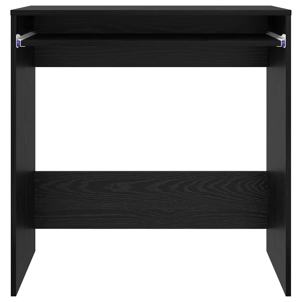 Stalas Juodas ąžuolas 77,5 x 43 x 79 cm Apdirbta mediena