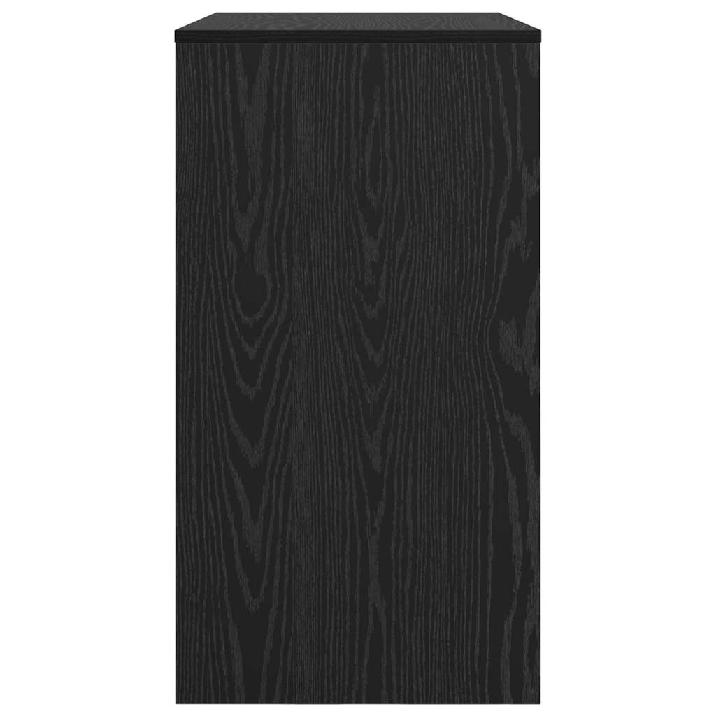 Stalas Juodas ąžuolas 77,5 x 43 x 79 cm Apdirbta mediena