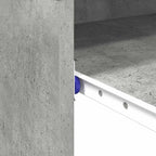 Stalas Betono pilka 77,5 x 43 x 79 cm Apdirbta mediena