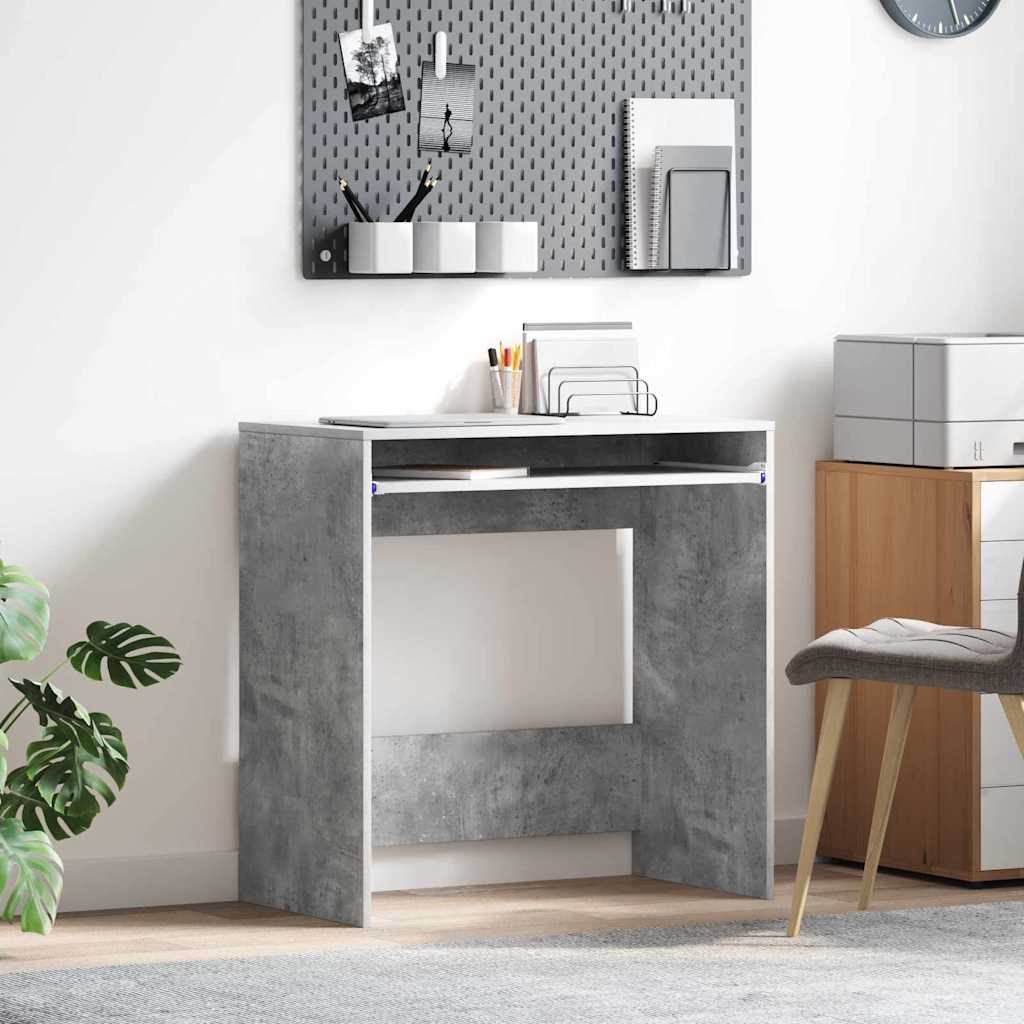 Stalas Betono pilka 77,5 x 43 x 79 cm Apdirbta mediena