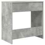 Stalas Betono pilka 77,5 x 43 x 79 cm Apdirbta mediena