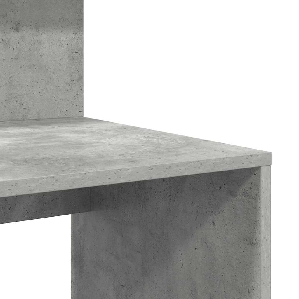 Stalas Betono pilka 90 x 48 x 101,5 cm Apdirbta mediena
