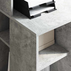 Stalas Betono pilka 90 x 48 x 101,5 cm Apdirbta mediena