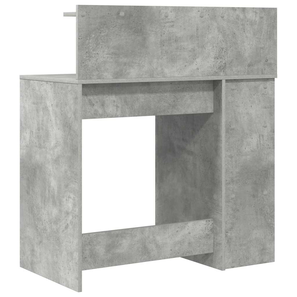 Stalas Betono pilka 90 x 48 x 101,5 cm Apdirbta mediena