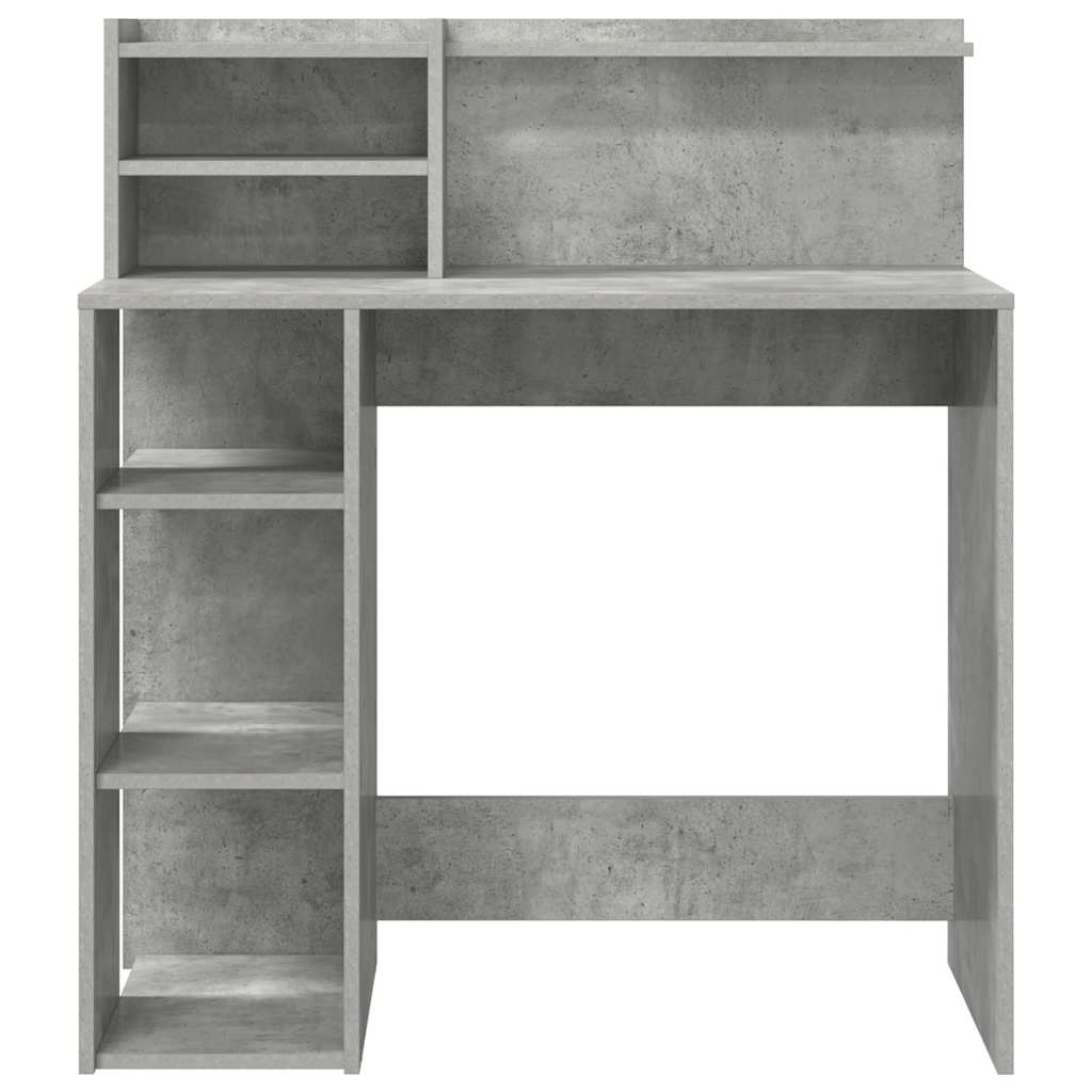 Stalas Betono pilka 90 x 48 x 101,5 cm Apdirbta mediena