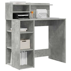 Stalas Betono pilka 90 x 48 x 101,5 cm Apdirbta mediena