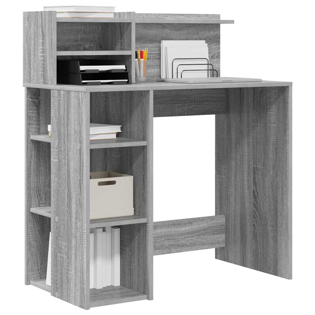 Stalas Pilkas Sonoma 90 x 48 x 101,5 cm Apdirbta mediena