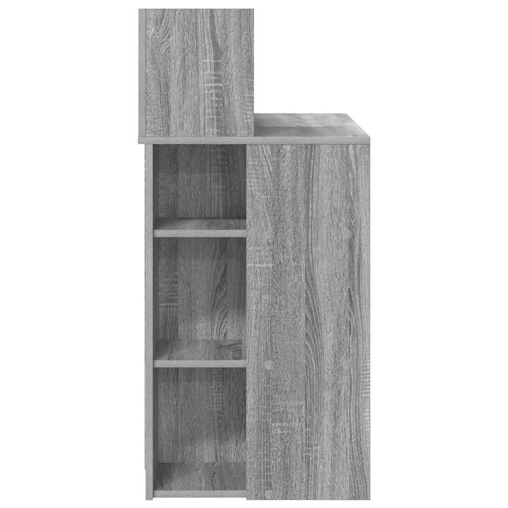 Stalas Pilkas Sonoma 90 x 48 x 101,5 cm Apdirbta mediena