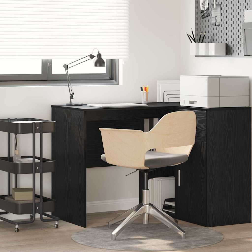 Stalas Juodas ąžuolas 102 x 50 x 75 cm Apdirbta mediena