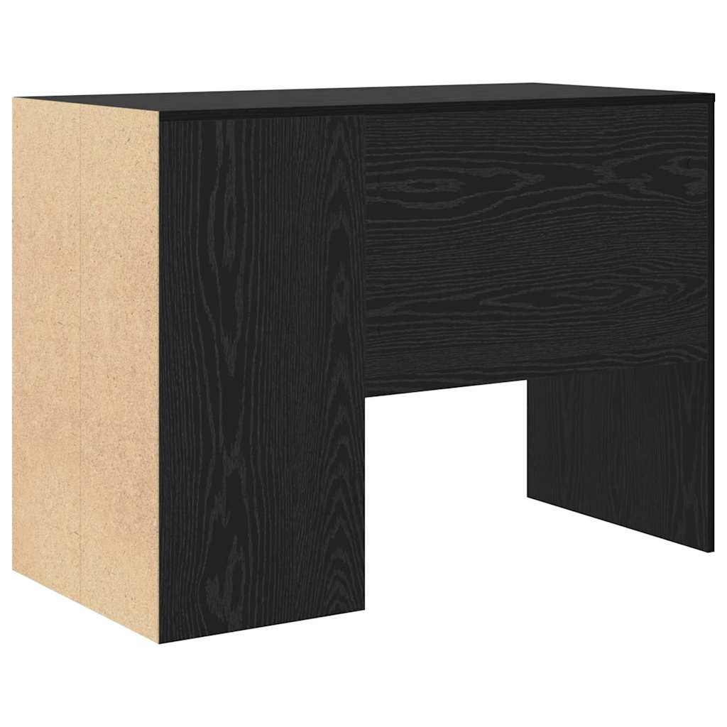 Stalas Juodas ąžuolas 102 x 50 x 75 cm Apdirbta mediena