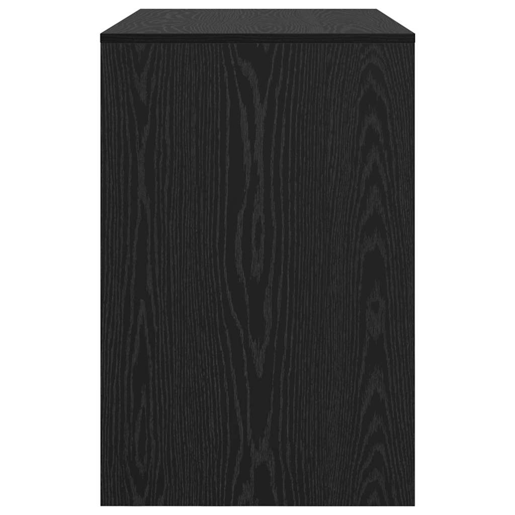 Stalas Juodas ąžuolas 102 x 50 x 75 cm Apdirbta mediena