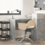 Stalas Betono pilka 102 x 50 x 75 cm Apdirbta mediena