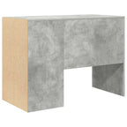 Stalas Betono pilka 102 x 50 x 75 cm Apdirbta mediena
