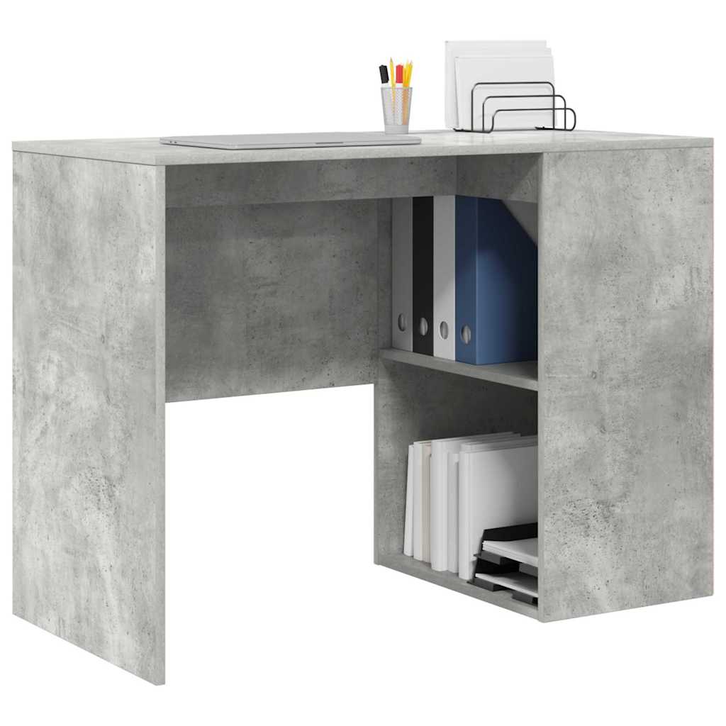 Stalas Betono pilka 102 x 50 x 75 cm Apdirbta mediena