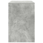 Stalas Betono pilka 102 x 50 x 75 cm Apdirbta mediena