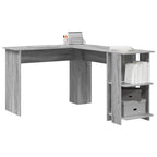 Kampinis rašomasis stalas Pilkas Sonoma 140 x 113,5 x 75 cm