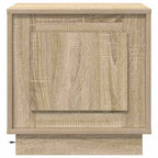 Šalia lovos spintelė su 2 pcs Sonoma ąžuolas 44 x 34,5 x 45 cm