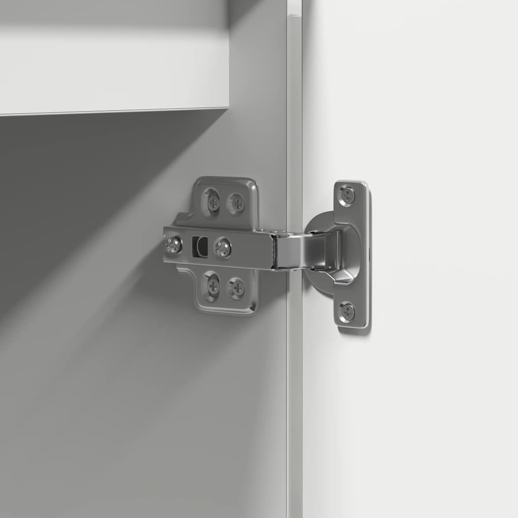 Televizoriaus spintelė Balta 100 x 38 x 49 cm Apdirbta mediena