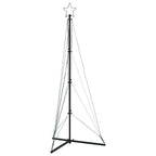 LED Kalėdų eglutė 363 LEDs Šilta Balta 182 cm