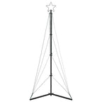 LED Kalėdų eglutė 363 LEDs Šilta Balta 182 cm