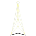 LED Kalėdų eglutė 363 LEDs Šilta Balta 182 cm