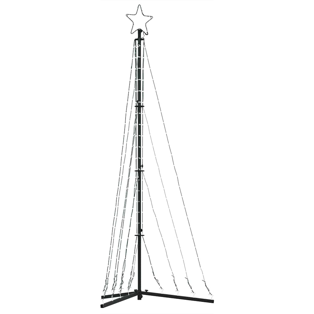 LED Kalėdų eglutė 339 LED Šiltai Balta 182 cm
