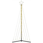 LED Kalėdų eglutė 339 LED Šiltai Balta 182 cm