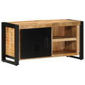 televizoriaus spintelė 80x30x40 cm Masyvus Rough Wood Mango