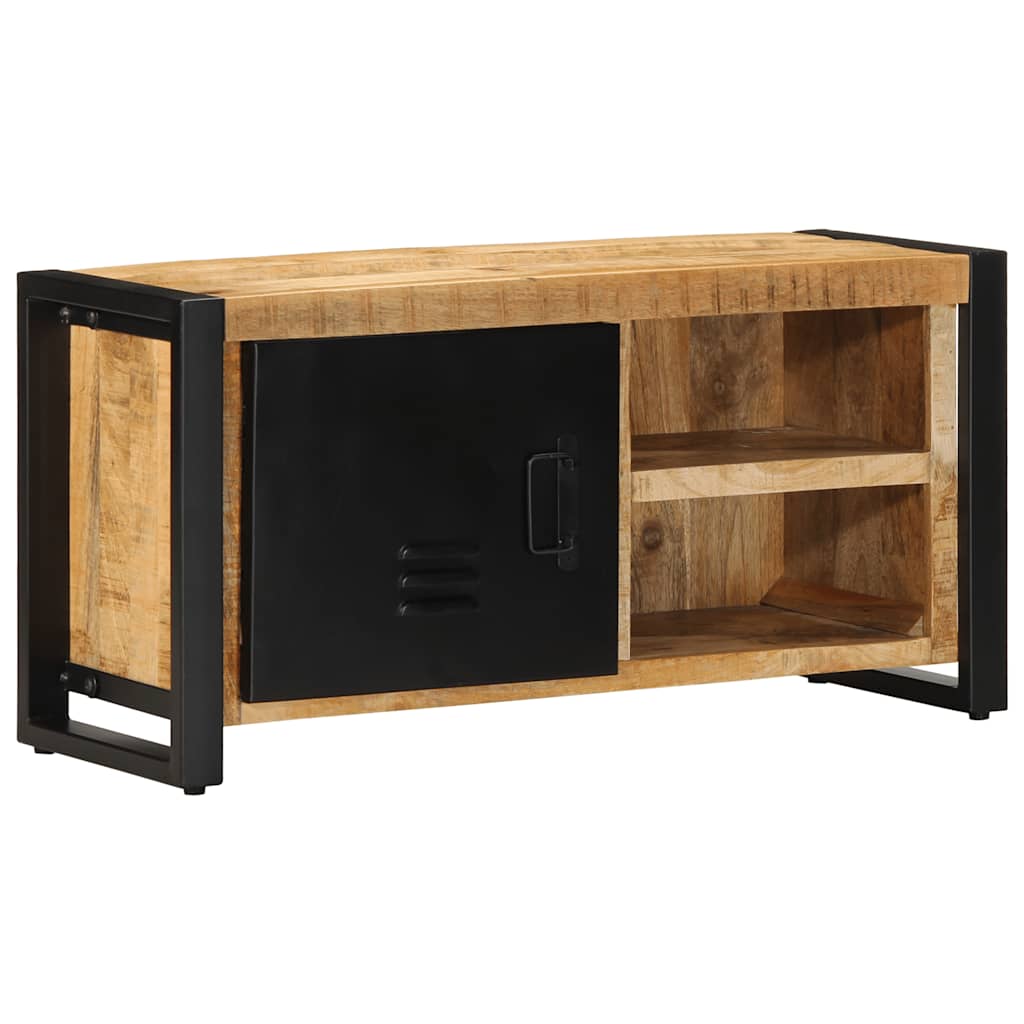 televizoriaus spintelė 80x30x40 cm Masyvus Rough Wood Mango